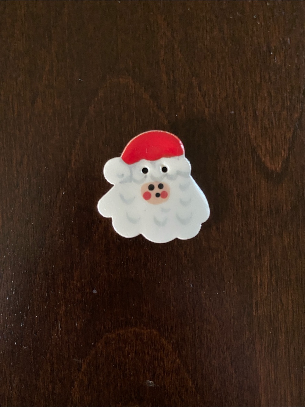 Mill Hill Santa Claus Button